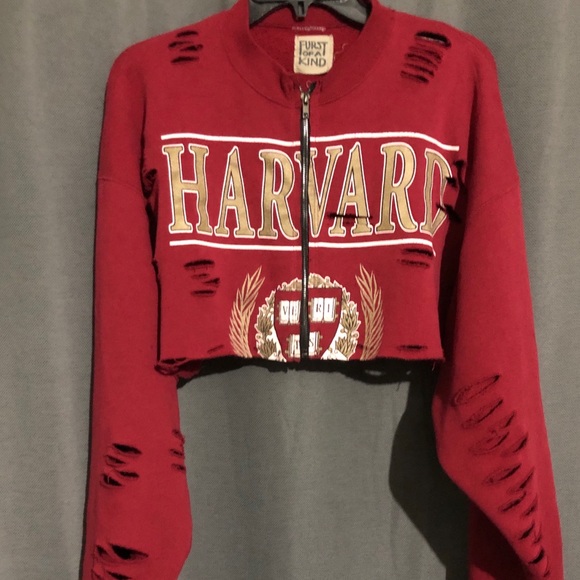 LF Jackets & Blazers - LF Vintage Harvard college sweatshirt